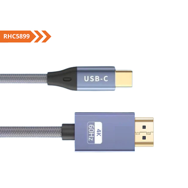 CABLE USB-C 3.1 A HDMI 2.0 4K 60HZ, 1,8M