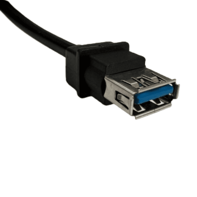 PLACA DE MURO 1 PUERTO USB 3.0 , EXTENSION 10 CMS. 