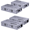 EXTENSOR HDMI SOBRE CABLE DE RED RJ45 UTP HASTA 100 METROS 4K30HZ. SALIDA AUDIO*