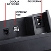 IMPRESORA TERMICA DE TICKETS/RECIBOS DINON 58MM, PUERTOS USB/RJ11 