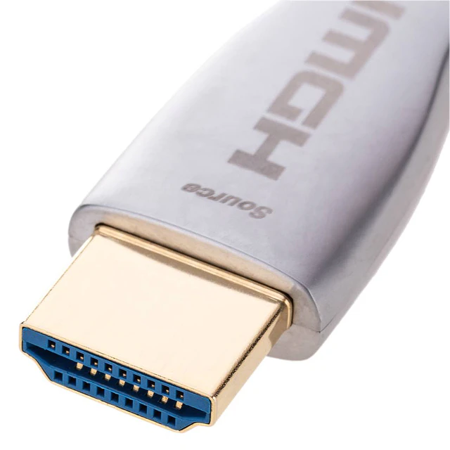 CABLE HDMI FIBRA OPTICA 60 METROS, VERSIÓN 2.0, 4K A 60HZ.