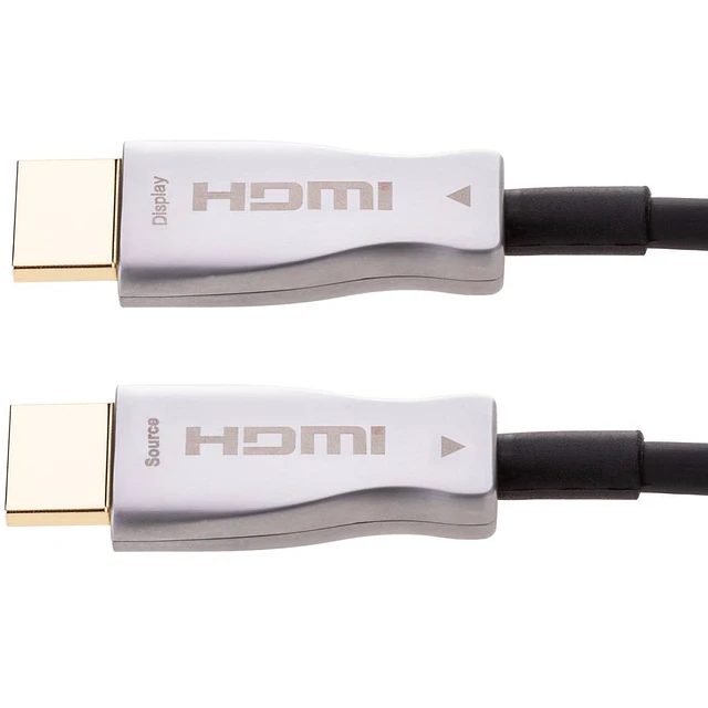 CABLE HDMI FIBRA OPTICA 60 METROS, VERSIÓN 2.0, 4K A 60HZ.