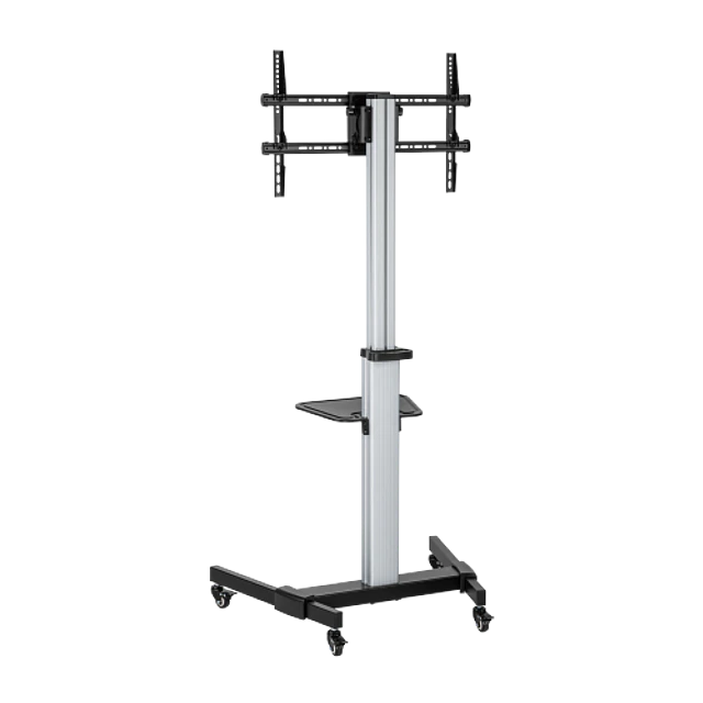 SOPORTE PREMIUM BLANCO PARA TV PEDESTAL 37-86", VMAX 600X400, 50 KG.