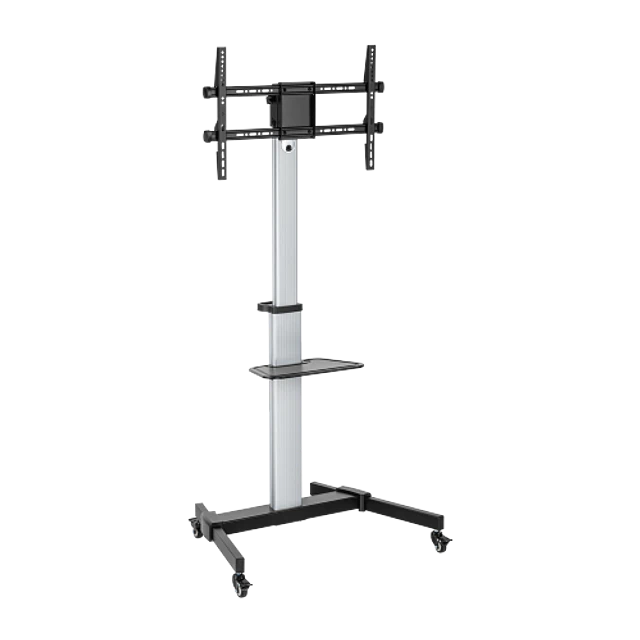 SOPORTE PREMIUM BLANCO PARA TV PEDESTAL 37-86", VMAX 600X400, 50 KG.