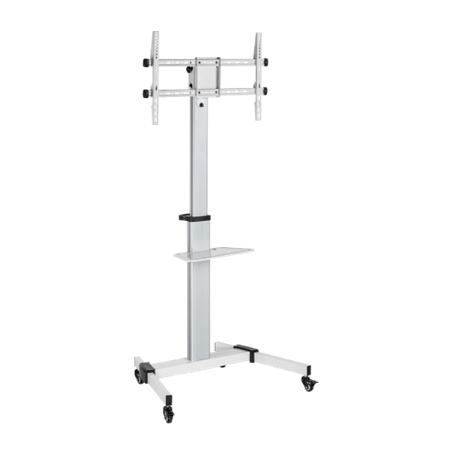 SOPORTE PREMIUM BLANCO PARA TV PEDESTAL 37-86", VMAX 600X400, 50 KG.