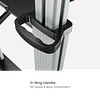 SOPORTE PREMIUM PARA TV Y PANTALLA INTERACTIVA 60-100", VMAX 600X400, 100 KG.