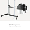 SOPORTE PREMIUM PARA TV Y PANTALLA INTERACTIVA 60-100", VMAX 600X400, 100 KG.