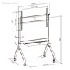SOPORTE PREMIUM PARA TV Y PANTALLA INTERACTIVA 55-90", VMAX 900X600, 90KG.