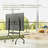 SOPORTE PREMIUM PARA TV Y PANTALLA INTERACTIVA 60-110", VMAX 900X600, ELÉCTRICO CONTROL REMOTO 120KG.