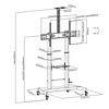 SOPORTE PREMIUM PARA TV Y PANTALLA INTERACTIVA 60-100", VMAX 1.000X600, 100 KG.
