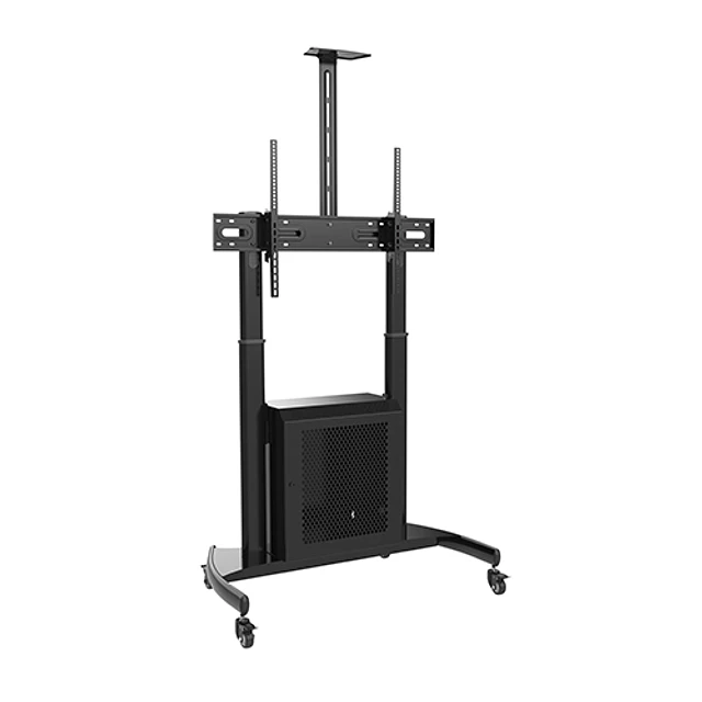 SOPORTE PREMIUM PARA TV Y PANTALLA INTERACTIVA CON GABINETE 60-100", VMAX 1.000X600, 100 KG.