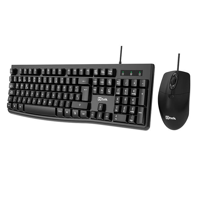 KIT TECLADO + MOUSE ALAMBRICO USB 