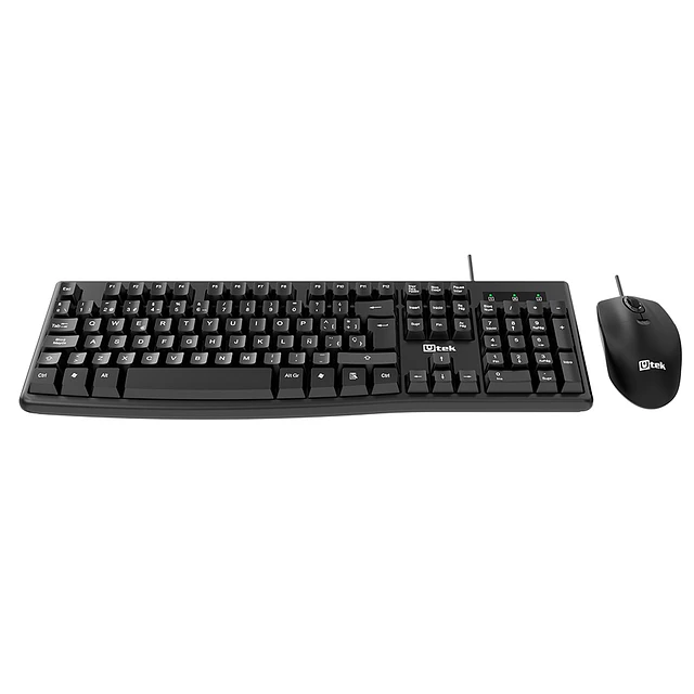 KIT TECLADO + MOUSE ALAMBRICO USB 