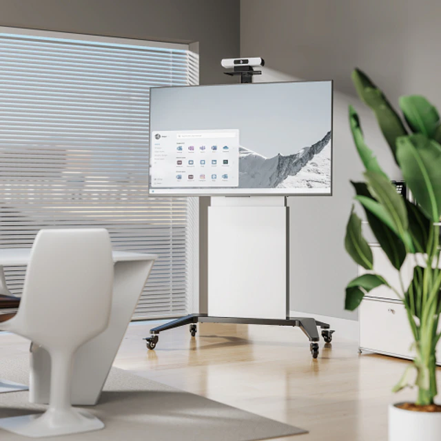SOPORTE MÓVIL MOTORIZADO DE ALTA RESISTENCIA PARA TV DE GRANDES DIMENSIONES (55" A 100") - ROHE RHS1431