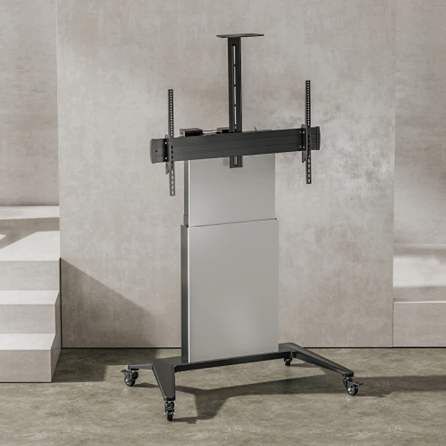 SOPORTE MÓVIL MOTORIZADO DE ALTA GAMA PARA TV DE GRANDES DIMENSIONES (55" A 100") - ROHE RHS1432
