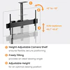SOPORTE MÓVIL MOTORIZADO DE ALTA GAMA PARA TV DE GRANDES DIMENSIONES (55" A 100") - ROHE RHS1432