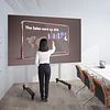 SOPORTE MÓVIL HEAVY-DUTY PARA PANTALLAS INTERACTIVAS Y TVS DE GRAN FORMATO (86" A 120") - ROHE RHS1437