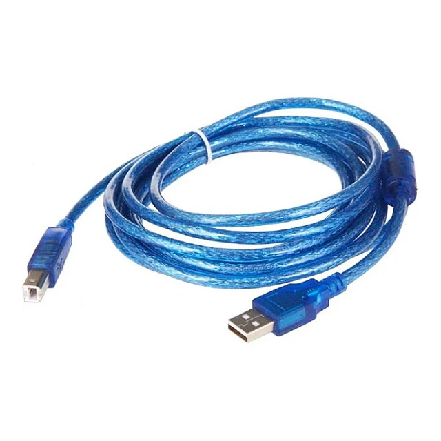 CABLE DE IMPRESORA USB 2.0 A-B 1,5 METROS CON FILTRO 