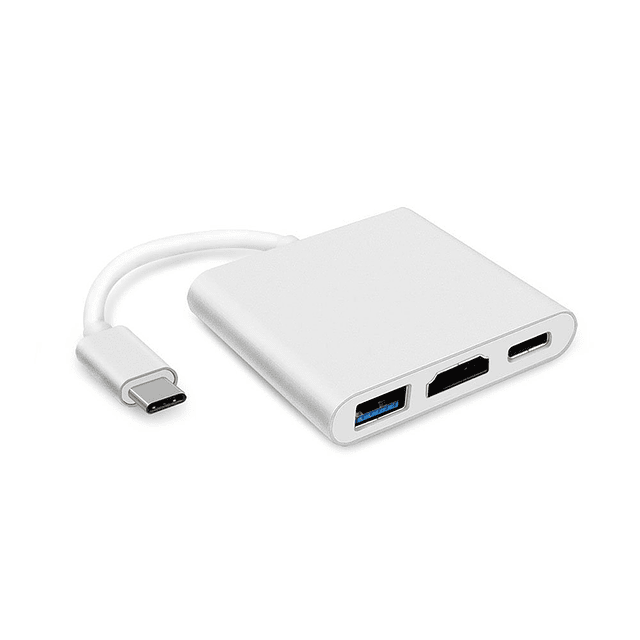 ADAPTADOR USB-C A USB-C + HDMI 4K + USB3.0