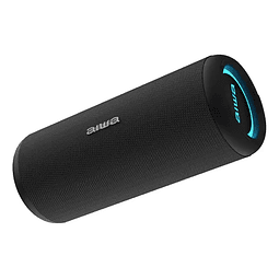 Parlante Portátil Bluetooth 20w Impermeable Tws Aiwa Aw-kf4 Color Negro