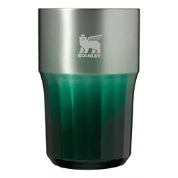 Vaso The Golden Hour Prismatic Facetado Verde | 408 Ml