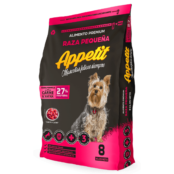 APPETIT PERRO RAZA PEQUEÑA  8KG