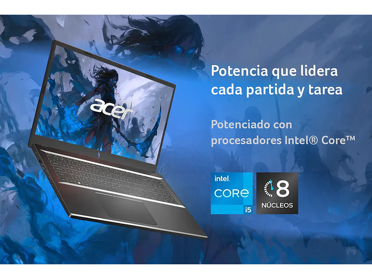 Notebook Acer Core I5 / 32gb Ram / 512gb Ssd /rtx 2050 /15'6 Negro 3