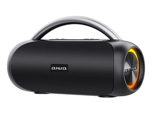 Parlante Aiwa Portatil Ipx5 con Tws AWS10BTB Color Negro