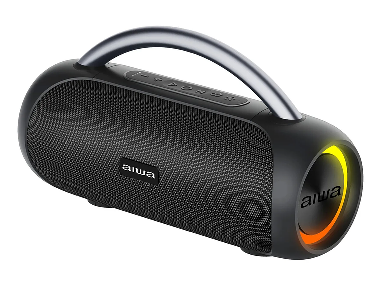 Parlante Aiwa Portatil Ipx5 con Tws AWS10BTB Color Negro 2