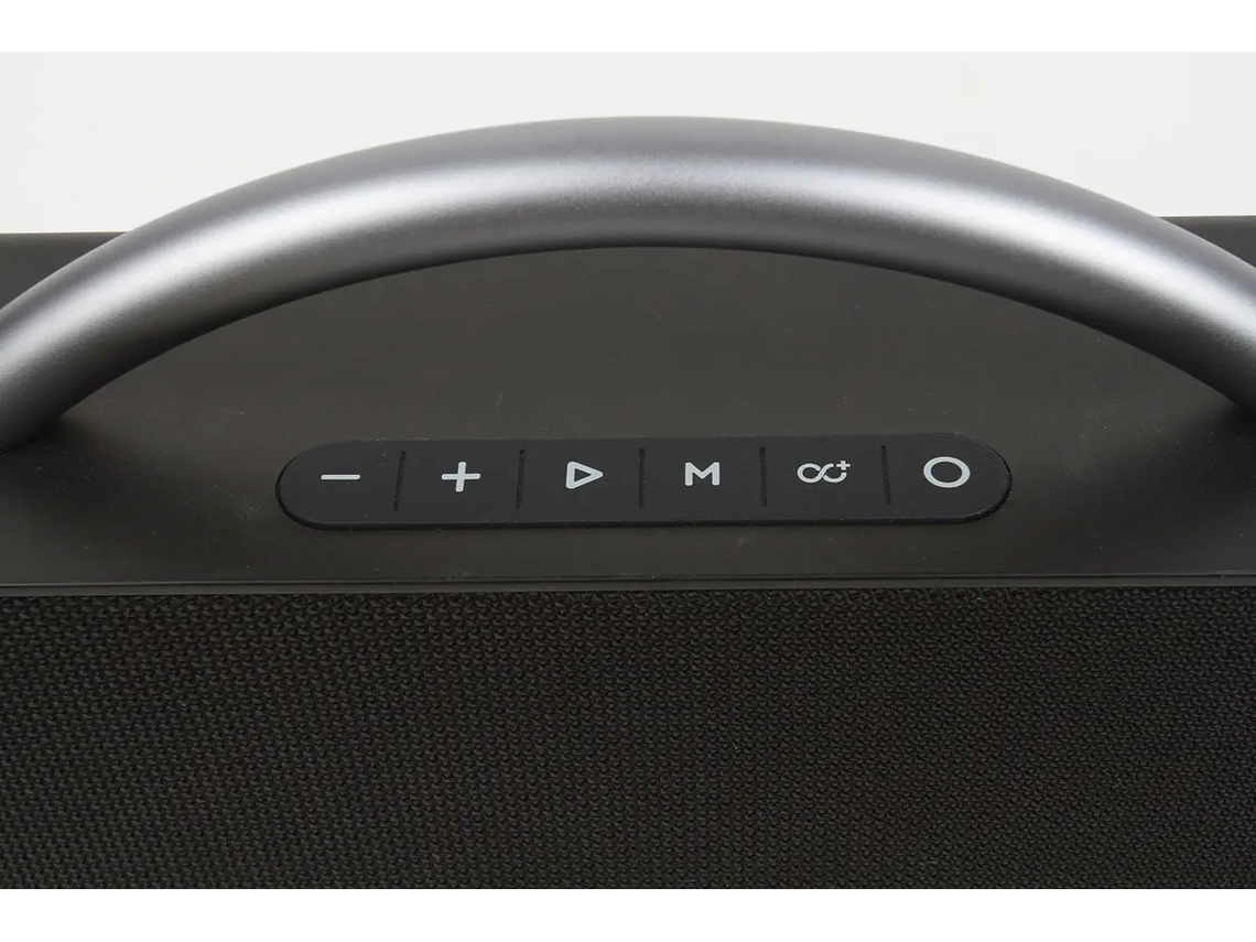 Parlante Bluetooth Aiwa 20w Portatil Ipx5 Con Tws Aws-80bt Color Negro 2