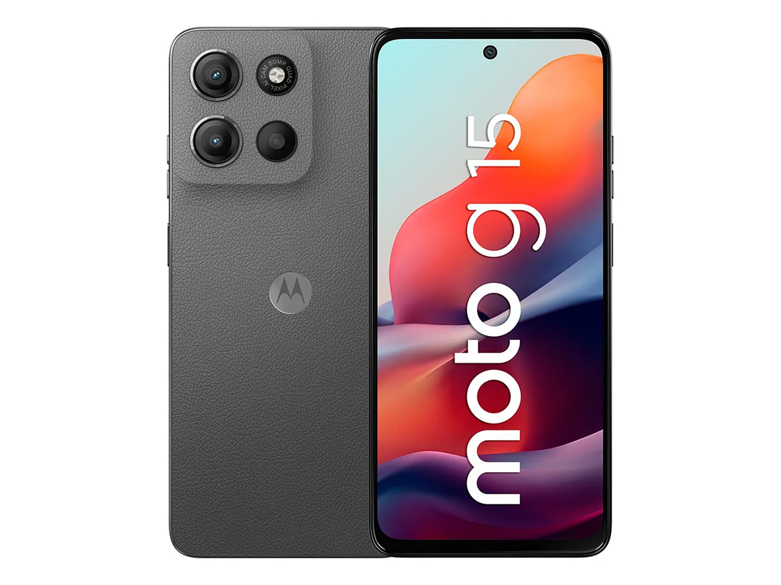 Celular Moto G15 4 + 128 Gb Gris 1