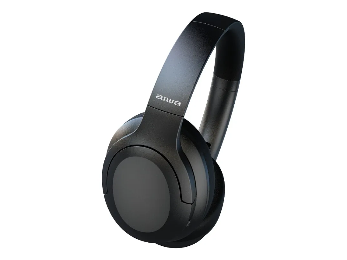 Audifono Over Ear Aiwa Con Cancelacion De Ruido Aw-45nc Color Negro 1