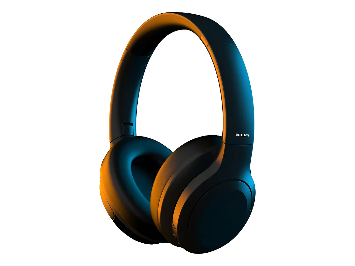 Audifono Over Ear Aiwa Con Cancelacion De Ruido Aw-45nc Color Negro 2