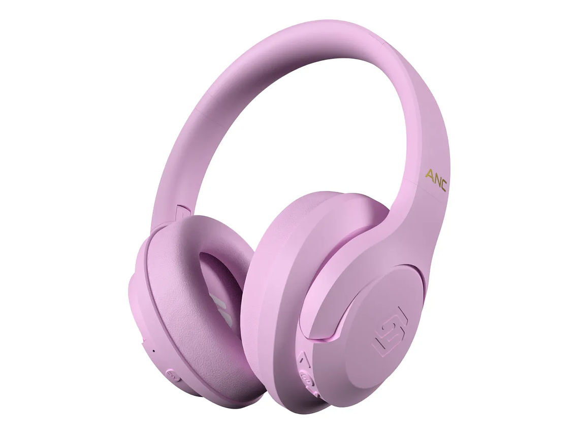 Audífonos Inalámbricos Bluetooth Sleve Pulse ANC 2Gen Cancelación de Ruido Activa 45 Horas Batería Violet Glow Violeta 1