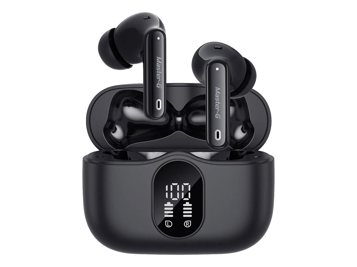 Audífonos Bluetooth Modo Gamer In Ear TWS ANC Cancelación de Ruido BUDS30 Master-G 1