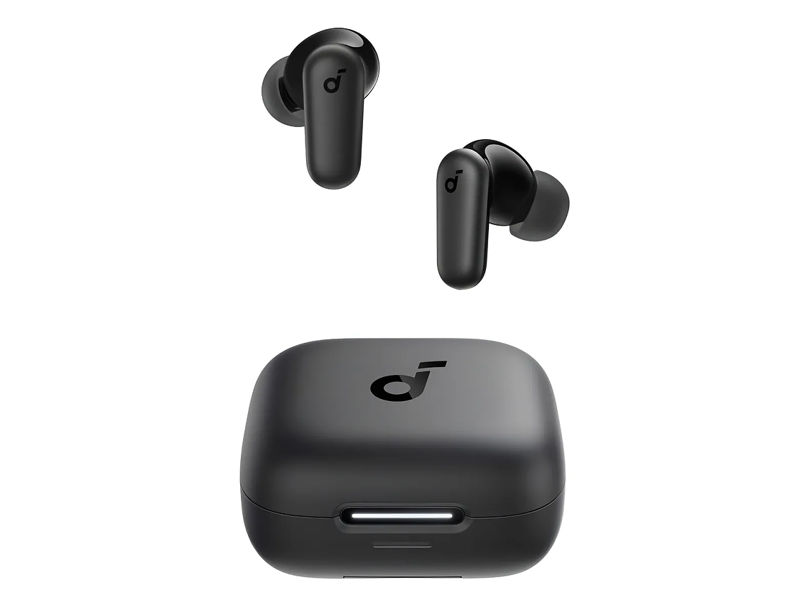 Audífonos Bluetooth Gamer Soundcore by Anker P30i, Cancelacion de Ruido in Ear, Adaptive ANC, Hi-Res, LDAC, 45 Horas de Calidad de Sonido sin Pérdida, Soporte de Carga Rápida, Bluetooth 5.4, Negro 1