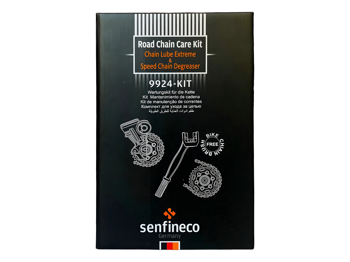 Pack Limpiador Y Grasa Chain Lube Cadena De Moto Senfineco 2