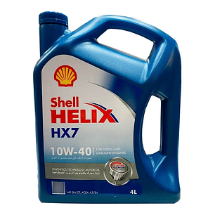 Aceite Motor Shell 10w40 Para 10.000km