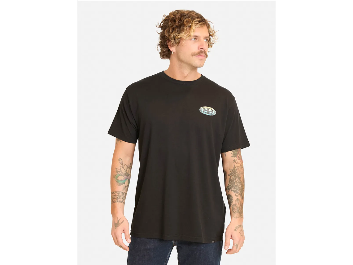 Polera Mc Bomuw Negro Hombre Maui And Sons 2