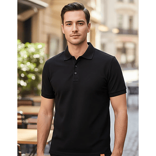 Polera Piqué Manga Corta Premium 60/40 Ideal Para Bordar