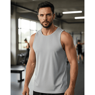 Polera Musculosa Dryfit Sin Manga Deportiva