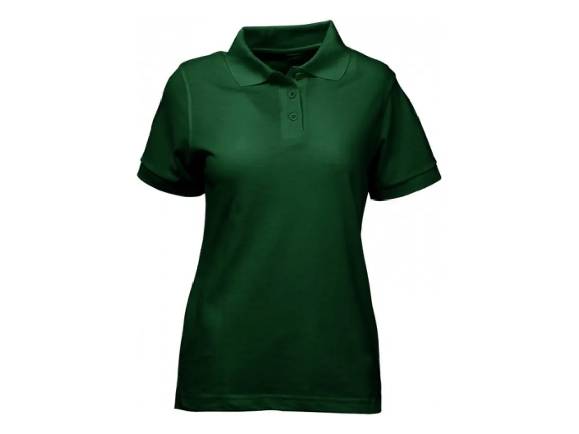 Polera De Trabajo Piqué Manga Corta Mujer 2