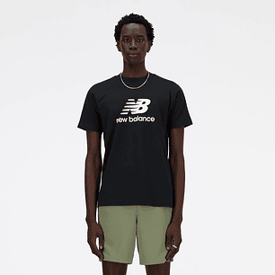 Polera Lifestyle Hombre New Balance Essentials Negra