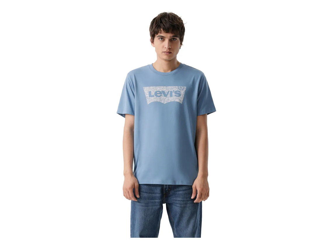 Polera Hombre Graphic Crewneck Tee Azul Levis 22491-1951 3