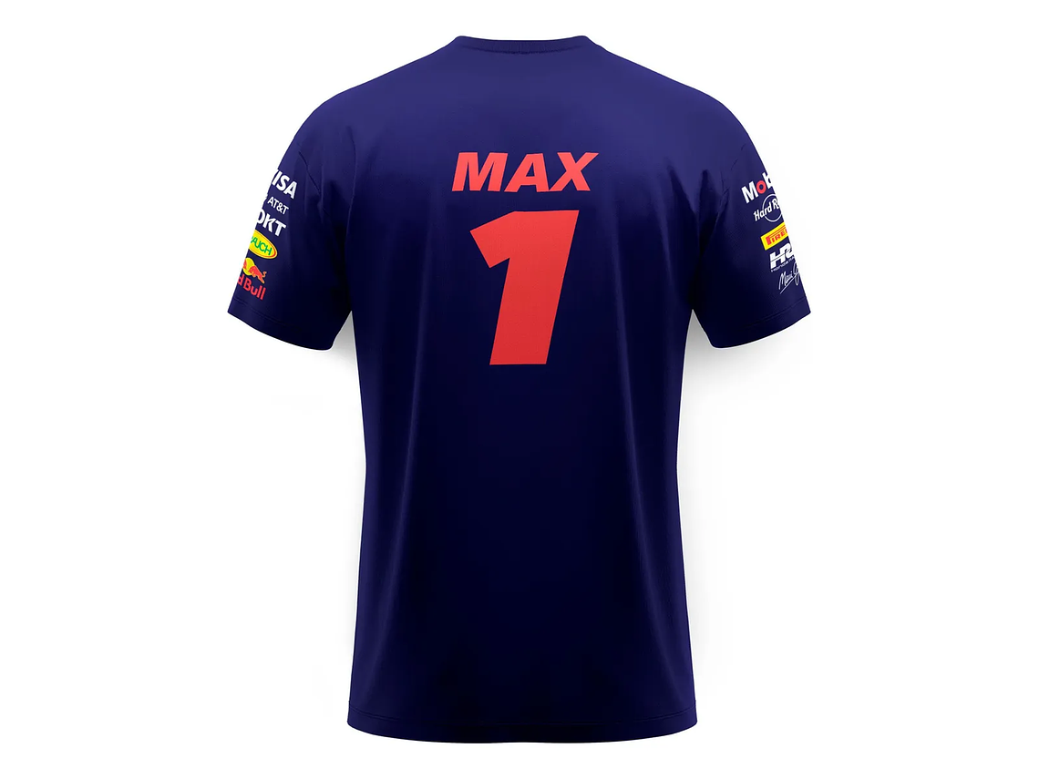 Polera Redbull Racing Team 2025 Max Verstappen 2