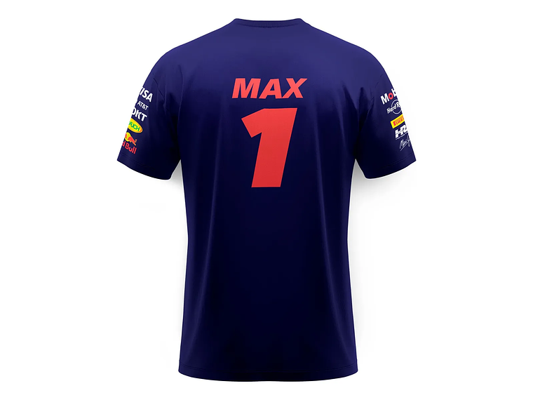 Polera Redbull Racing Team 2025 Max Verstappen 2