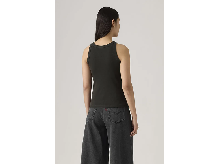 Polera Mujer Essential Racer Tank Negro Levis 2