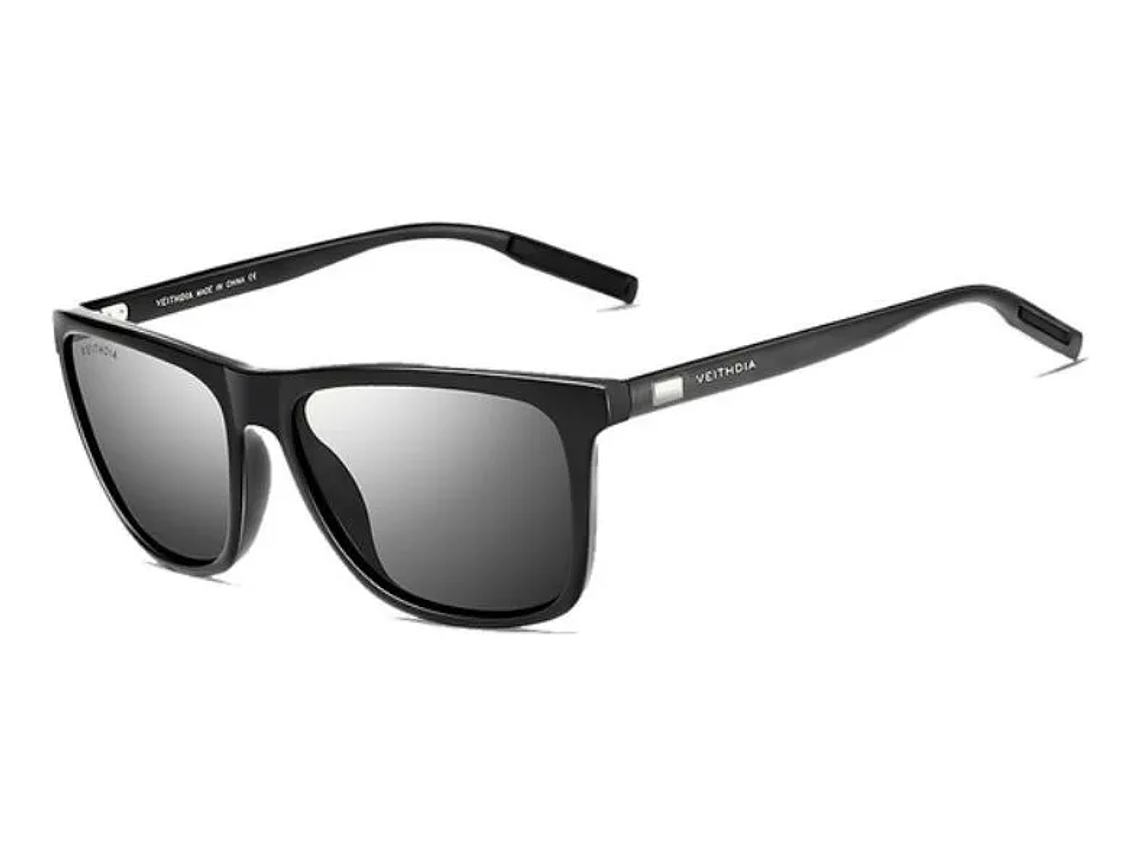 Anteojos de Sol Veithdia 6108 Color Negro 1