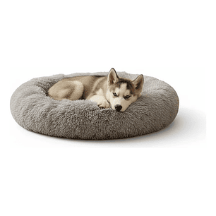 Cama Mascotas Perros Grandes Antiestres 90cm Talla Xxl - Norplat - Gris