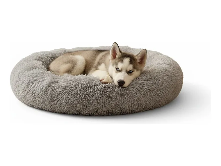 Cama Mascotas Perros Grandes Antiestres 90cm Talla Xxl - Norplat - Gris 1